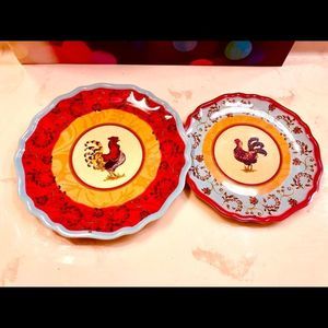 Rooster 🐓Plates 🍽
